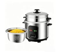 Cuiseur À Riz, Cuiseur À Riz Et Cuiseur Vapeur En Acier Inoxydable 316, Pot Intérieur Antiadhésif, Maintien Au Chaud Automatique, Avec Tasse À Mesurer, 220-240 V(2 liters)