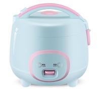 Cuiseur à Riz, Cuiseur de Riz, Cuiseur à riz portable antiadhésif de 1,6 L, petit modèle, multifonction avec commandes intelligentes, minuterie différée 24 h et fonction maintien au chaud.