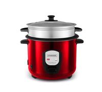Cuiseur à Riz De 1,8 L Rouge Avec Panier Vapeur Japan X Red De Kitchencook