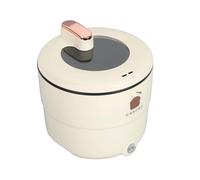 Cuiseur à Riz électrique, 1.8 L, Cuiseur à Riz Multicuiseur à Vapeur, avec Anti-brûlure pour Soupes, Ragoûts, Céréales, Flocons, Cuisson Plus Saine,Blanc