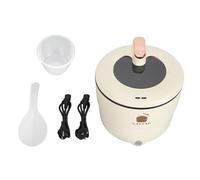 Cuiseur à Riz électrique 1,8 L, Double Couche Anti-brûlure en Aluminium ABS, Marmite électrique Multifonctionnelle pour Nouilles, Soupe, Chauffage Efficace pour Ragoût et Cuisson