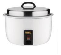 Buffalo Cuiseur À Riz Marmite À Riz Électrique Buffalo 10l. Puissance : 2.95kw. Capacité: 23l (60 Portions) De Riz Cuit / 10l De Riz Sec. Dimensions: