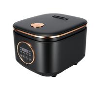 Cuiseur à Riz électrique 5 L - 220V - Cuiseur à riz multifonction de 900 W - avec 9 programmes de cuisson - Maintien au Chaud - Noir