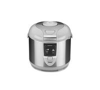 Fondue Gastroback 42518 Cuiseur à Riz Electrique 5 L pour 10 Tasses de Riz Bouillant Cuisson à la Vapeur 700W Blanco