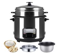 Cuiseur à Riz Électrique, Cuiseur à Riz avec Cuve Intérieure en Inox 2-5L