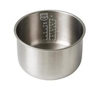 Cuiseur à riz électrique MFG155 avec revêtement intérieur en acier inoxydable, la marmite de rechange compatible avec Panasonic 4 L, récipient 316 L, ustensiles de cuisine épais de qualité