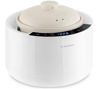 Cuiseur à riz électrique multifonction CATLER CR 600 - Cuve céramique - 6 programmes automatiques - Soupe - Blanc