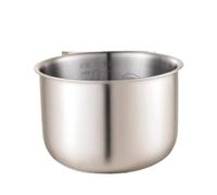 Cuiseur à riz électrique revêtement de pot en acier inoxydable Compatible for Philips HD4746 HD4747 revêtement de cuiseur à riz électrique 5L pot intérieur outils de cuisine pièces de cuiseur