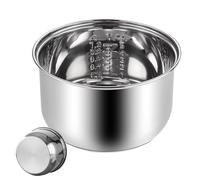 Cuiseur à riz en acier inoxydable - Bol de rechange pour cuisinières électriques, usage domestique professionnel, accessoire de cuisine durable