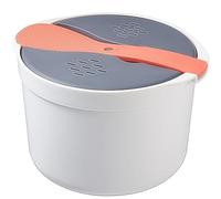 Cuiseur à riz for micro-ondes, maison, résistant aux hautes températures, Double couche, boîte bouillante for soupe chaude, chauffe-riz(B)