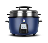 Cuiseur à Riz Grande capacité avec Fonction Vapeur (8-45 L), Usage Commercial, pour Restaurants, cantines, écoles, Compatible avec Les Normes US/UE (18 L).