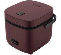 Cuiseur à riz individuel - SWAPY - 1,2 L - Antiadhésif - Panier vapeur en acier inoxydable - Commande à touche unique