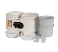 Cuiseur À Riz Intelligent 2 L, Cuve Intérieure En Acier Inoxydable Avec 2 Bols, Cuiseur À Riz Automatique Multifonctionnel For Une Cuisine Saine À La Maison