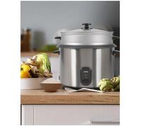 Cuiseur à riz - LIVOO - 2,8 L 1000 W - Inox - Panier vapeur - Maintien au chaud