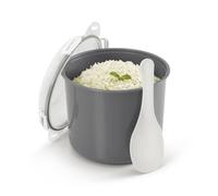 Cuiseur à riz - Metaltex - Modèle Micro-ondes - 2.2L - Gris - Cuisson rapide