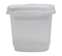 Cuiseur à Riz Micro-ondes Portable - Cocotte Vapeur PP 16x11x9cm pour Pâtes et Légumes - Cuisson Rapide et Uniforme