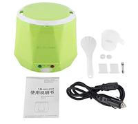 Cuiseur à riz, Mini cuiseur à riz, 24 V, 1,6 L, 140 W, électrique, vaporisateur, boîte à lunch, portable, pour maison, camion, voiture, extérieur, vert,