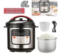 Cuiseur à riz multifonction, cuiseur antiadhésif, autocuiseur, cuiseur à riz multifonction, cuiseur à riz 6L, 14 fonctions