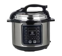 Cuiseur à riz multifonction - Uverbon - Antiadhésif - Minuterie + Maintien au chaud - 1050 W - 6 L - Acier inoxydable