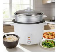 Cuiseur à riz multifonctionnel 3 en 1 - 4 L - Cuisson, cuisson à la vapeur et maintien au chaud - Pot intérieur antiadhésif - 750W