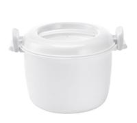 Cuiseur à riz pour micro-ondes, grande capacité avec poignée et trou de ventilation, batterie de cuisine verrouillable pour légumes, poulet, pâtes à vapeur