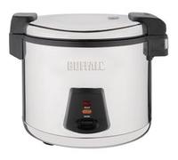 Buffalo Cuiseur à riz professionnel J300 – Antiadhésif 1,95 kW – Capacité 13L cuit / 6L cru