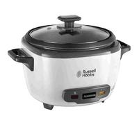 Russell Hobbs Cuiseur à riz 27040-56 – 500 W, 2 L, cuve amovible antiadhésive, blanc/noir