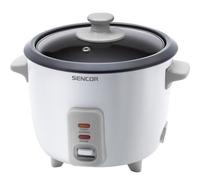 Sencor Cuiseur de riz SRM 0600WH – 300 W, 0,6 L (pour 450 g) – Blanc