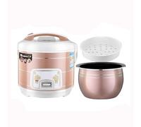 Cuiseur à Riz Vapeur (2-6 L) antiadhésif Domestique, Cuisson à Une Touche et Conservation Automatique de la Chaleur pour 1 à 8 Personnes 220-240 V (3 L)