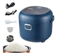 Cuiseur À Riz Voiture 2L 200W 12V/24V/220V Portable Avec Inox Et Accessoires Mini Cuiseur Électrique Multifonction Pour Camion
