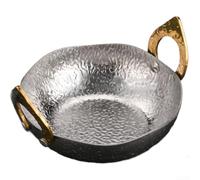 Cuiseur à soupe thaïlandais en acier inoxydable 304 Tom Yum à double poignée 24 cm (18 cm)