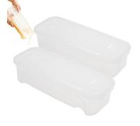 Cuiseur à spaghetti pour micro-ondes - 2 pièces empilables avec trous de drainage, cuiseur à pâtes, boîte alimentaire pour une cuisson facile, stockage des fruits, à la maison