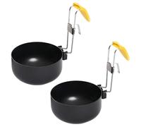 Cuiseur À Œufs 2 Pièces, Cuiseur À Vapeur Pliable Monté Sur L'Oreille, Cuiseur À Œufs Rond, Moule À Œufs Pochés, Gadget De Cuisine