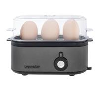Mesko MS 4485 cuiseur d'oeufs pour 1 à 3 oeufs coquille semi-dure ou dure mode de cuisson gobelet gradué indicateur de piqûre arrêt automatique