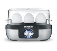 Severin EK 3163 Cuiseur à oeufs sans BPA, avec verre doseur, avec pique-œuf acier inoxydable, noir