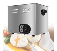 Cuiseur à œufs commercial, 2600 W, cuiseur vapeur automatique pour 60 œufs, température réglable de 30 à 110 °C pour œufs à la coque et omelettes