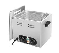 Cuiseur à Œufs Commercial 45 Œufs, Bouilloire Électrique Inox avec Minuterie et Contrôle de Température, Qualité Restaurant avec Panier Filaire