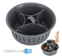 Cuiseur à œufs compatible Accessoire pour cuisson des œufs cuiseur à œufs 2 en 1 Accessoire de cuisson des œufs pour panier de cuisson Thermomix TM5, TM6, TM31