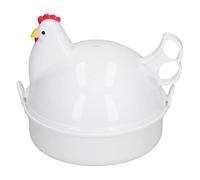 Cuiseur à œufs, Cuiseur à œufs 4 œufs en Forme de Poulet, Chaudière à œufs Résistante à la Chaleur pour Micro-ondes pour la Cuisine à Domicile
