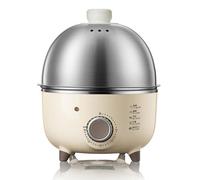 Cuiseur À Œufs En Acier Inoxydable 360 W - Cuiseur Vapeur Automatique Pour 7 Œufs Avec Minuterie De 30 Minutes Et Arrêt De Sécurité Anti-brûlure Pour Des Œufs Mollets, Mi-coques Ou Durs Parfaits