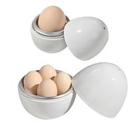 Cuiseur à œufs en aluminium - Cuiseur à œufs pour micro-ondes | Appareil portable pour faire bouillir les œufs à la coque, cuiseur à œufs durs et doux, ustensile de cuisine pour une cuisson rapide des