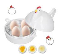 Cuiseur à œUfs En Forme De Poulet,capacité 4 œufs,Pour œufs à la coque,Mollets et Durs,Conception de poussins,Appareils De Cuisson MéNagers Outil MéNager ChaudièRe à œUfs