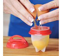 Cuiseur à œufs en silicone dur et doux, sans coquille, moule en silicone antiadhésif, cuiseur à œufs, coquetiers, pocheuses à œufs, facile à vivre.