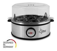 SUNTEC Cuiseur à œufs inox EGG-8564 design [Pour 1 à 7 œuf(s), degré de cuisson réglable, signal sonore, avec bol pour œufs brouillés + verre doseur avec pique-œuf, max. 360 W]