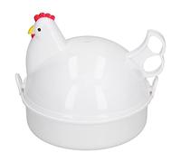 Cuiseur à ?ufs Multifonction, 4 ?ufs en Forme de Poulet, Résistant à la Chaleur et Résistant à la Chaleur pour la Cuisine à Domicile, 12,3 X 9,5 Cm