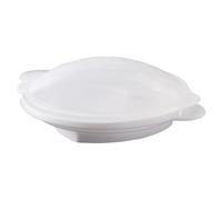 Cuiseur à œufs portable en forme de cœur adapté au micro-ondes | Cuiseur vapeur à œufs et cuiseur à œufs pour petit déjeuner à la maison, camping-car, restaurant,