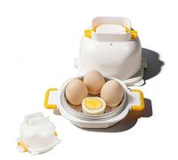 Cuiseur À Œufs Pour Micro-Ondes, 4 Oeufs Chaudière À Oeufs À Micro-Ondes Cuiseur À Oeufs À La Coque Rapide Machine À Oeufs Micro-Ondes Boiler Rapid Egg Cooking Appliances Pour Cuisson