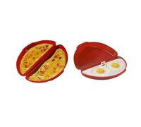 Cuiseur à œufs pour micro-ondes, idéal pour préparer des sandwichs et des omelettes - sans BPA.