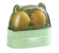 Cuiseur à œufs pour mini cuiseur vapeur multifonction intelligent, parfait en quelques minutes avec arrêt automatique pour la cuisine (mains vertes)