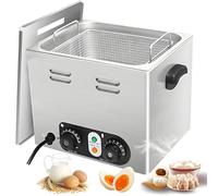 Cuiseur À Œufs Professionnel, Cuiseur À Œufs En Acier Inoxydable Avec Panier En Maille, Appareil Électrique Grande Capacité For 45 Œufs Pochés Avec Minuterie Et Contrôle